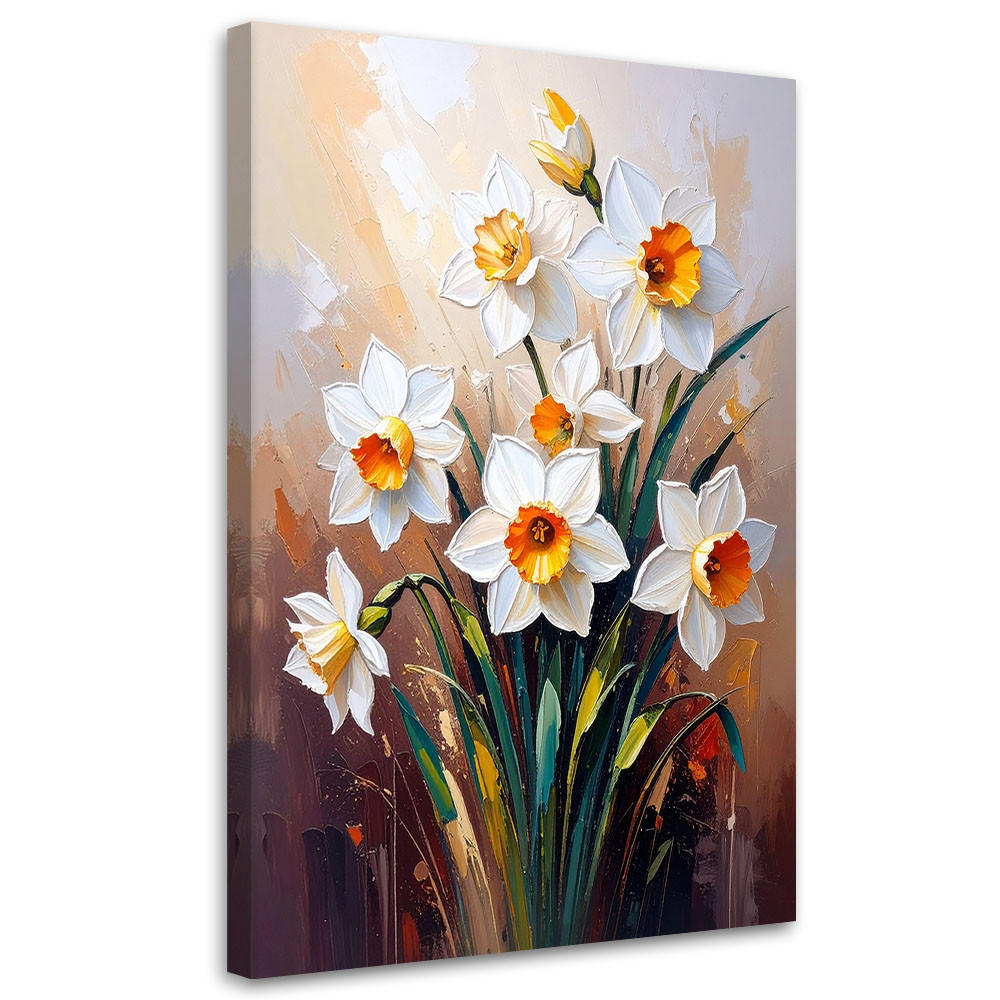 Feeby Leinwandbild Beige 40x60 cm