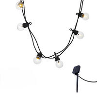 LICHTERKETTE 2er-set 10 globen PARTY weiß - Weiß, Kunststoff (590/1/1cm) - Lumisky