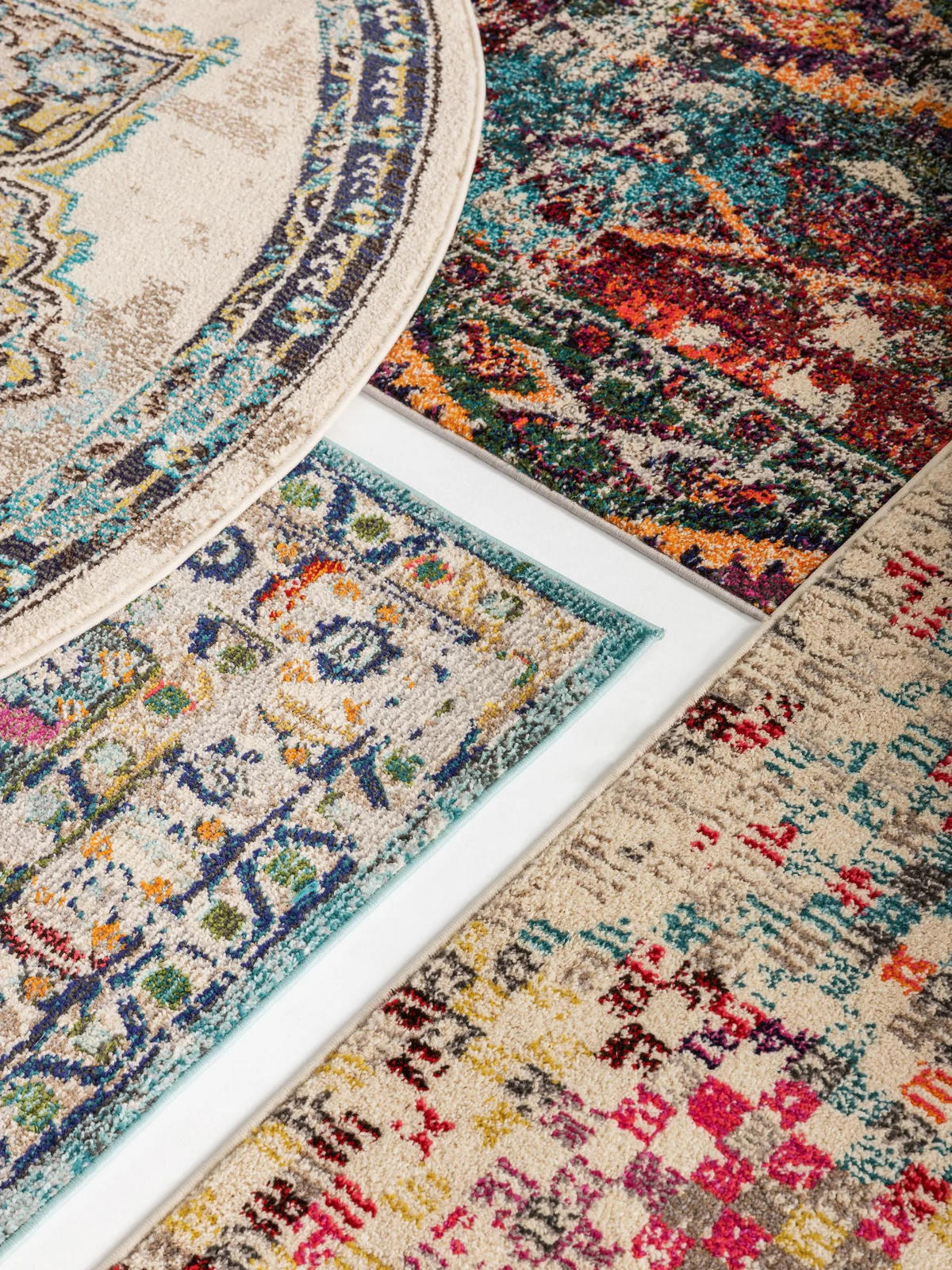 TEPPICH Casa Blau 160x230 cm - Blau, Textil (160/230cm) - benuta Nest