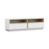 TV-SCHRANK - RTV Reyla 09 Weiß - Weiß, Holzwerkstoff (180/55/42cm) - Möblo