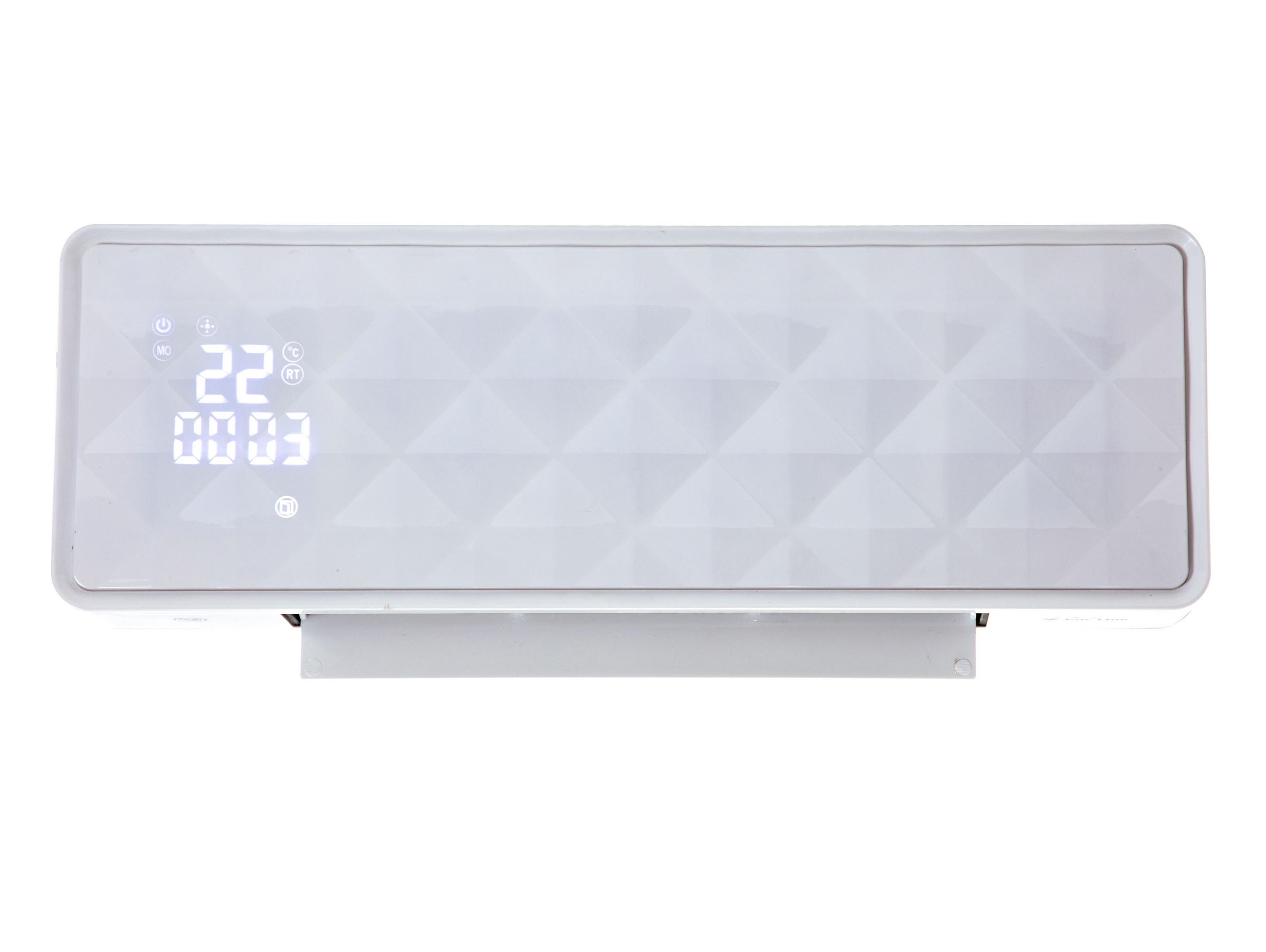 SPLIT-WANDHEIZUNG Weiß mit Fernsteuerung und Programmierung 2000 W - Weiß, Kunststoff (54/19/13cm) - Purline