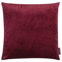 KISSENHÜLLE Samt Uni - Bordeaux, Textil (40/40cm) - Magma Heimtexx