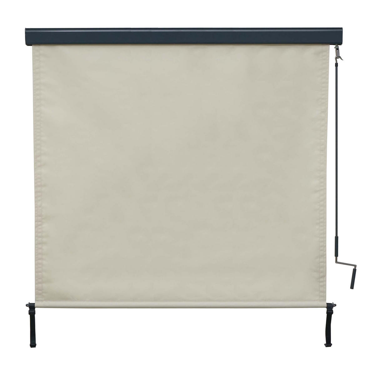 VERTIKALMARKISE Cremeweiß - Weiß, Textil (180/250/8cm) - MCW