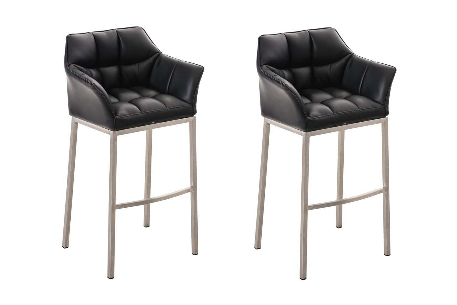 CLP Barhocker Schwarz 64x110x48 cm