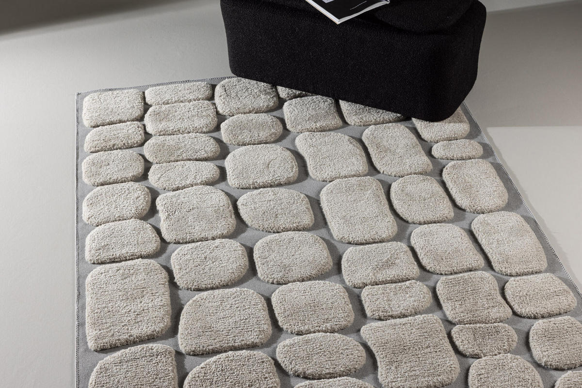 WOHNZIMMERTEPPICH OCTAVIUS Grau 200x290x2 cm - Grau, Textil (200/290cm) - FURNLUX