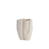 VASE Sanguli Weiß Ø28/36,5 cm - Weiß, Keramik (36.5cm) - Light & Living