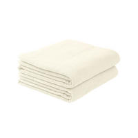 DUSCHTUCHSET Turin - 2-teilig - 70x140 cm - Offwhite - Weiß, Textil (70/140cm) - SCHIESSER
