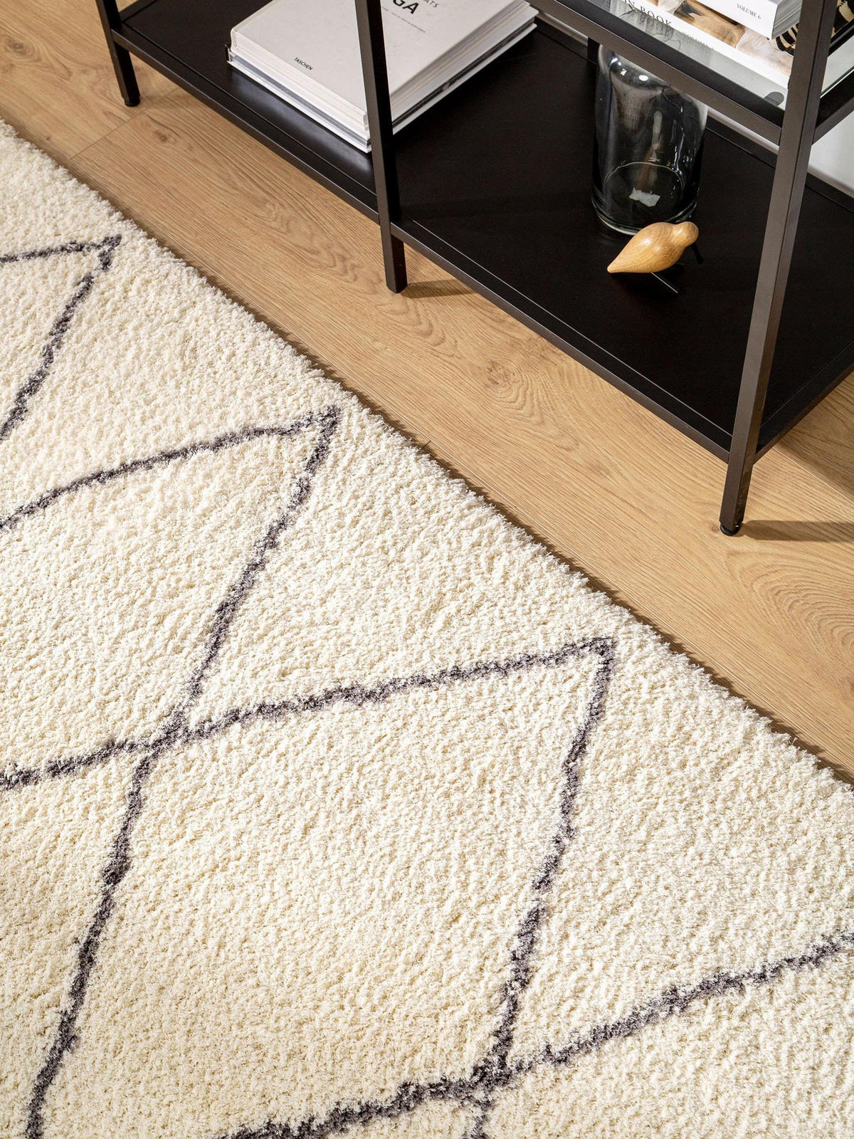 LÄUFER Benno Cream 80x240 cm - Beige, Textil (80/1cm) - KUNSTLOFT