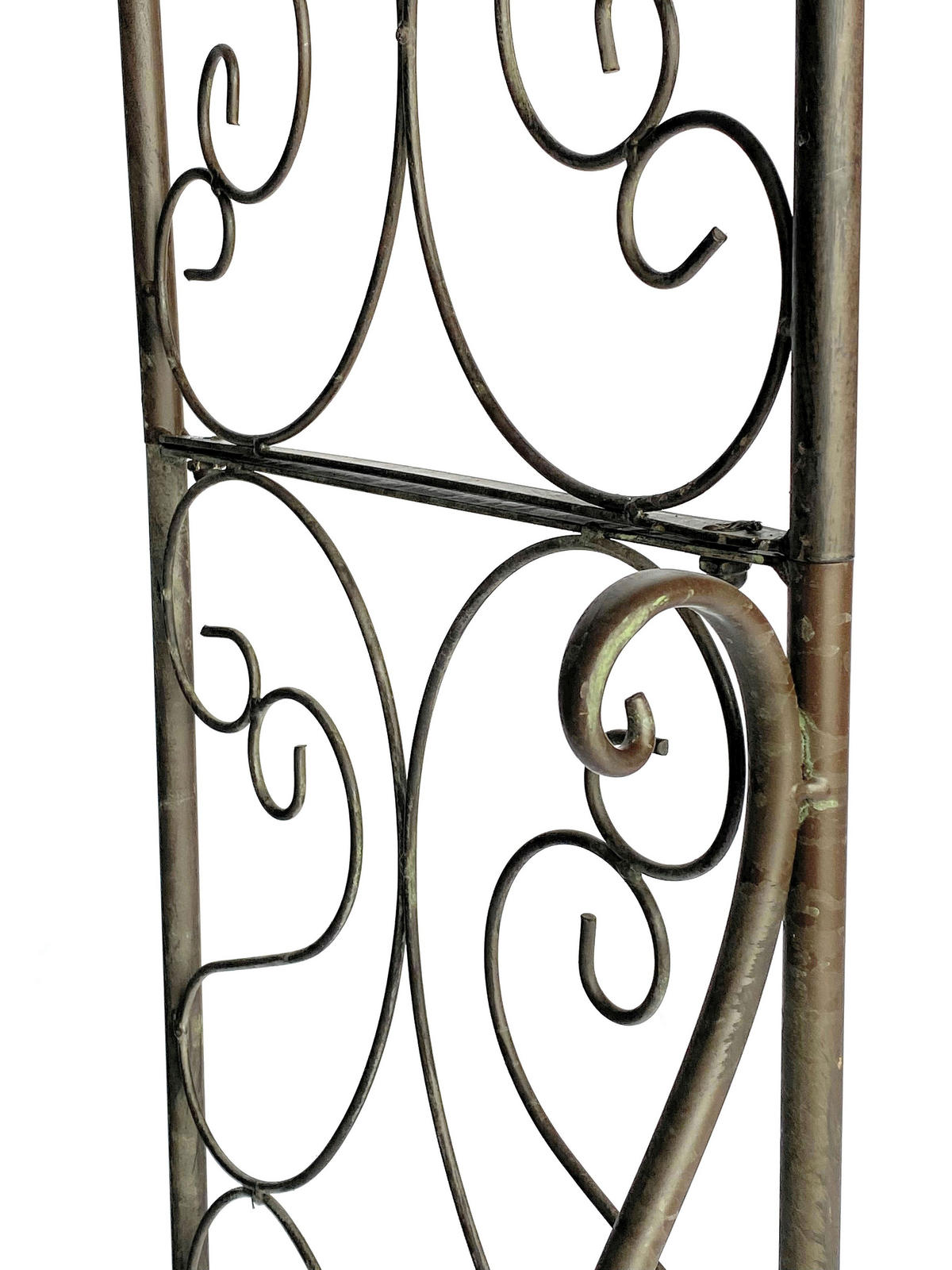 ROSENBOGEN Metall Braun 254x159 cm 96025 - Braun, Metall (159/254/38cm) - DanDiBo