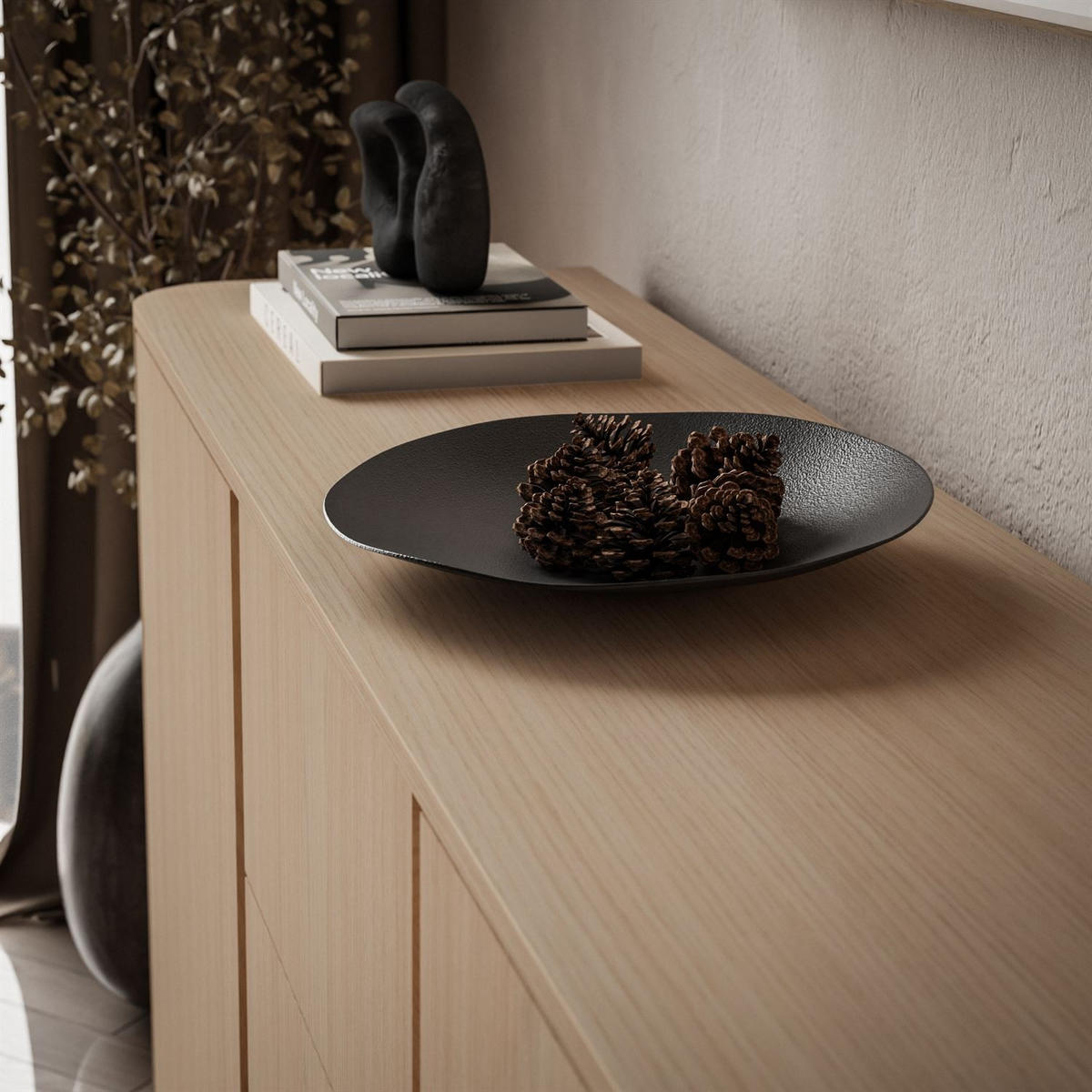 KOMMODE mit Schubladen DESTINY II KSZ-168 - Eichefarben, Holzwerkstoff (168/84/39cm) - Lookway