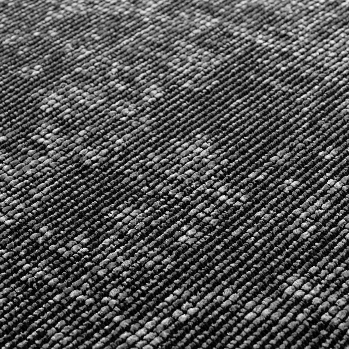 TEPPICH Kurzflor Unicolor Chenille Baumwolle Innen Grau Rechteckig 160x230 - Grau, Textil (160/230cm) - KADIMA DESIGN