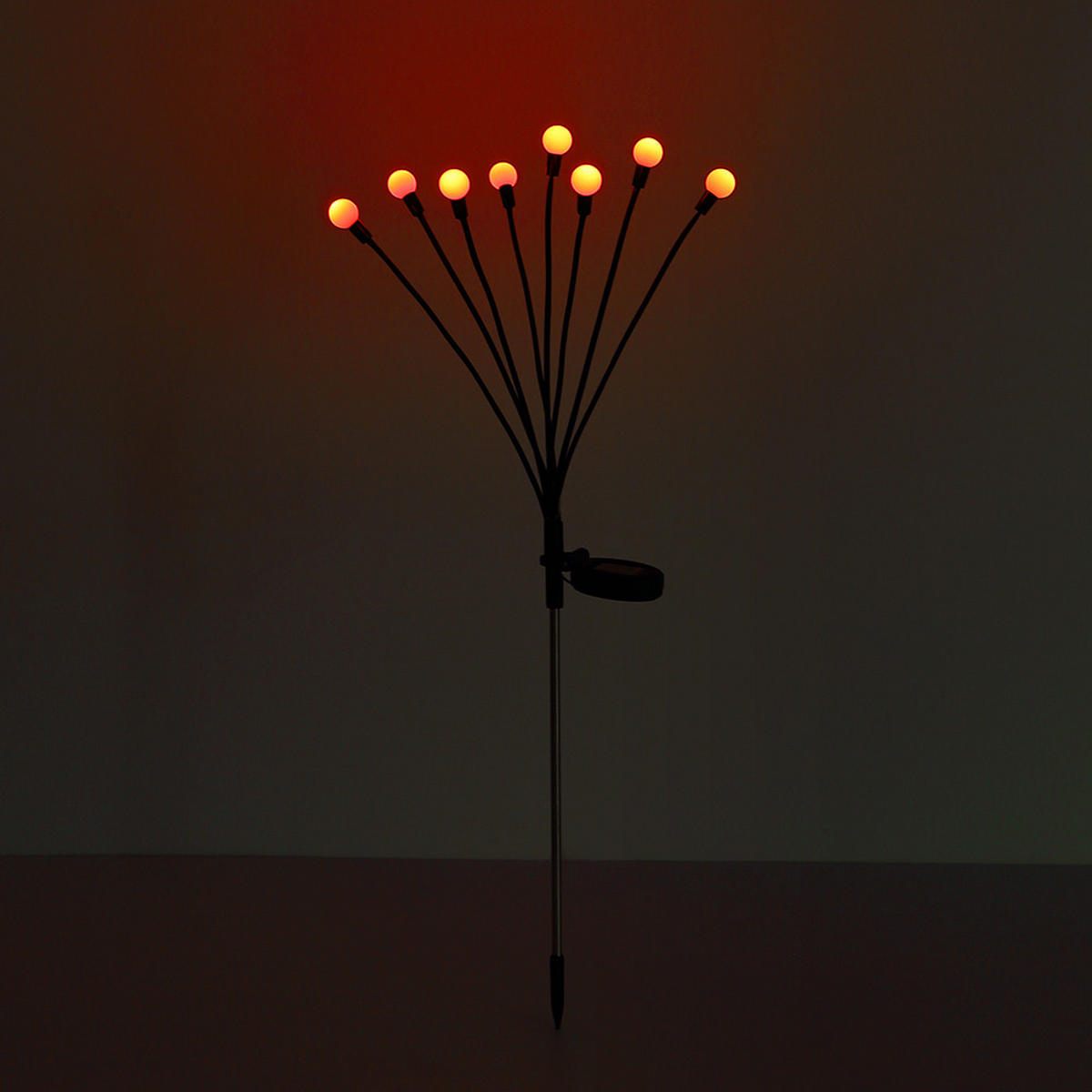 LED AUSSENLEUCHTE Edelstahl Schwarz RGB Farbwechsel - Schwarz, Metall (20/12/70cm) - Globo Lighting