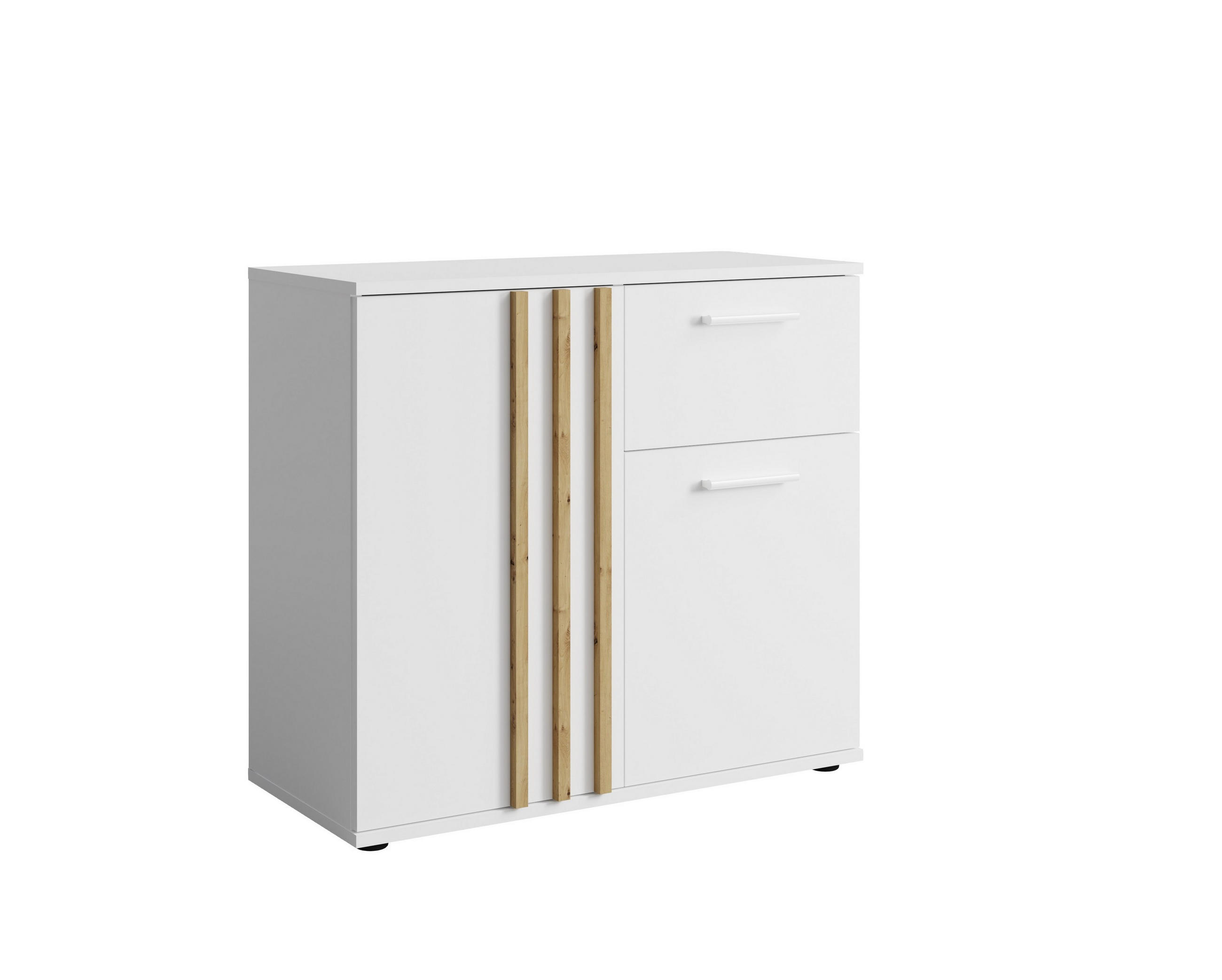 Masseno Kommode Weiß 119.8x72.7x35 cm