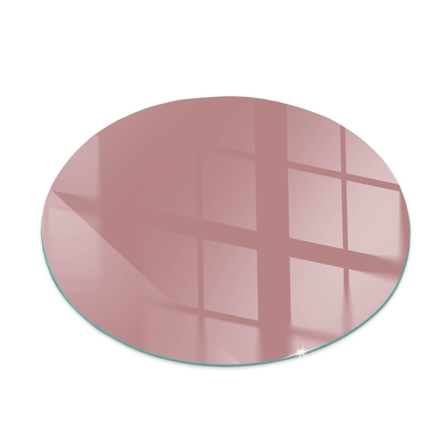 ArtPrintCave Glasplatte Pink 100x100x0.4 cm