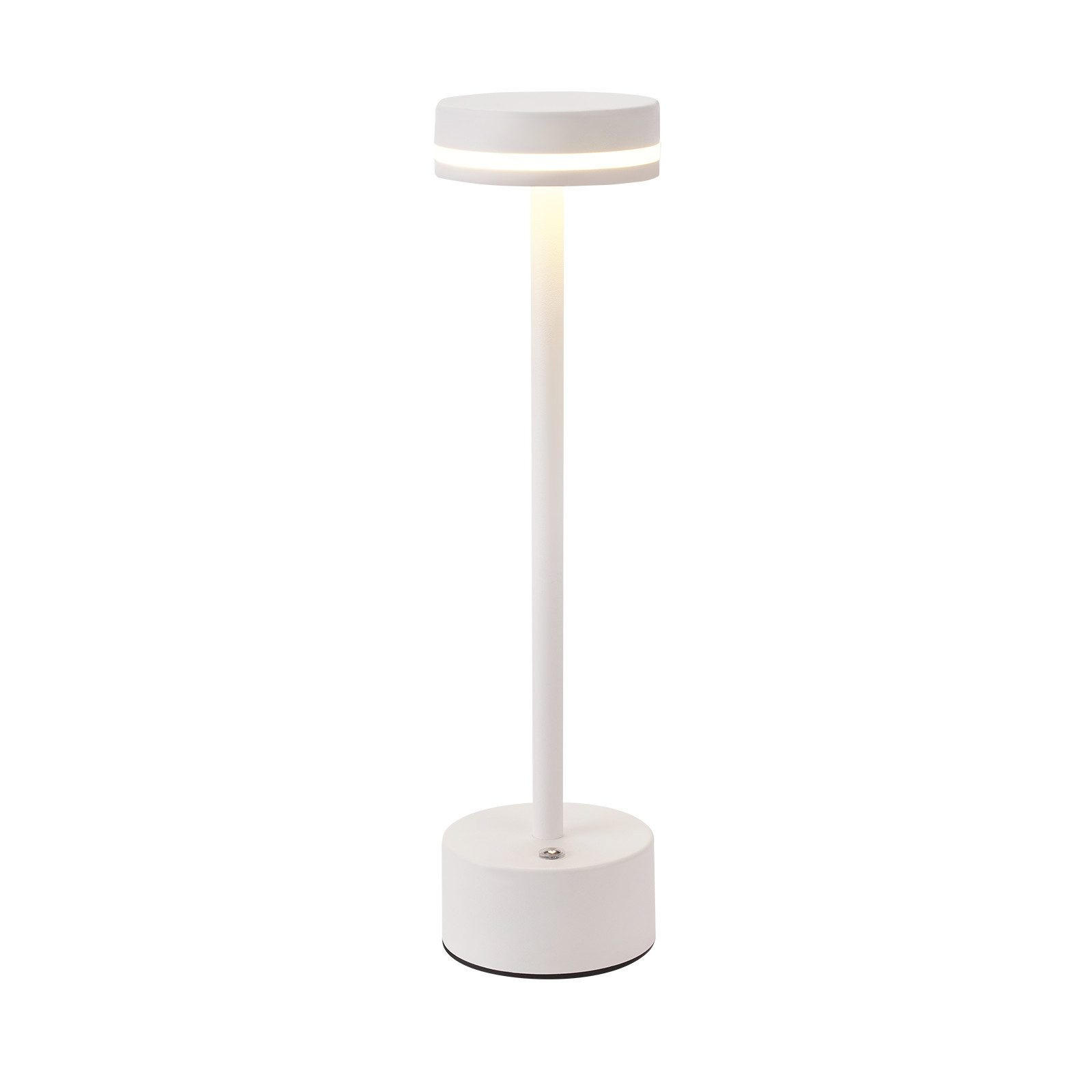LED-TISCHLEUCHTE Aberfeld 8/8/31.5cm - Weiß, Metall (8/8/31.5cm) - Nettlife