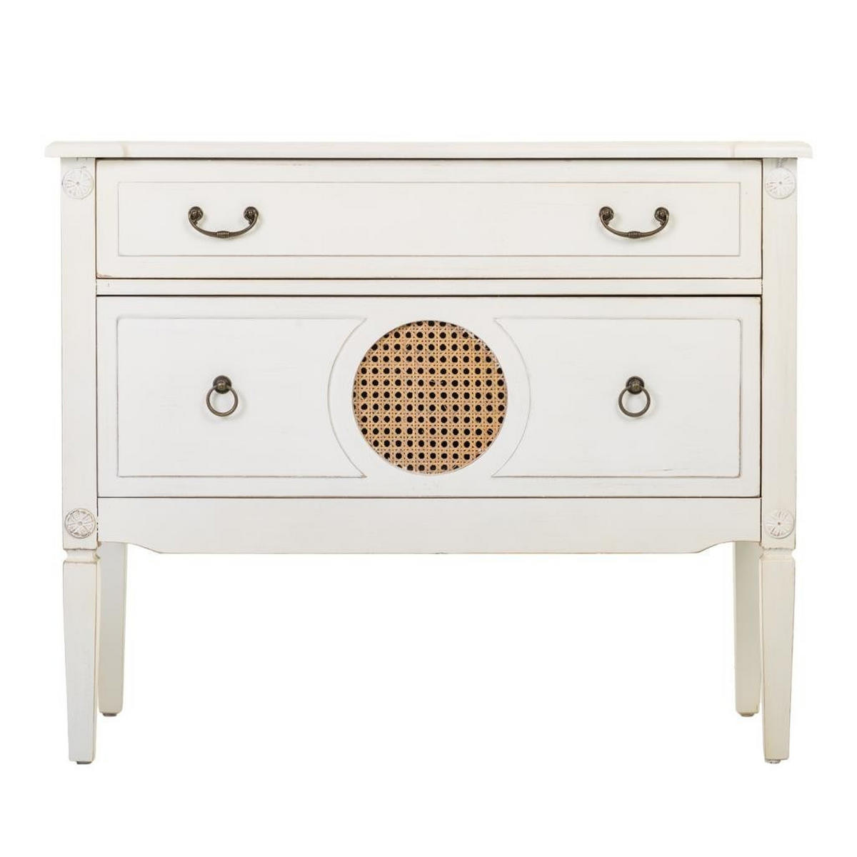 KOMMODE 88x38x72 cm - Weiß, Holz (88/38/72cm) - Wanderlust
