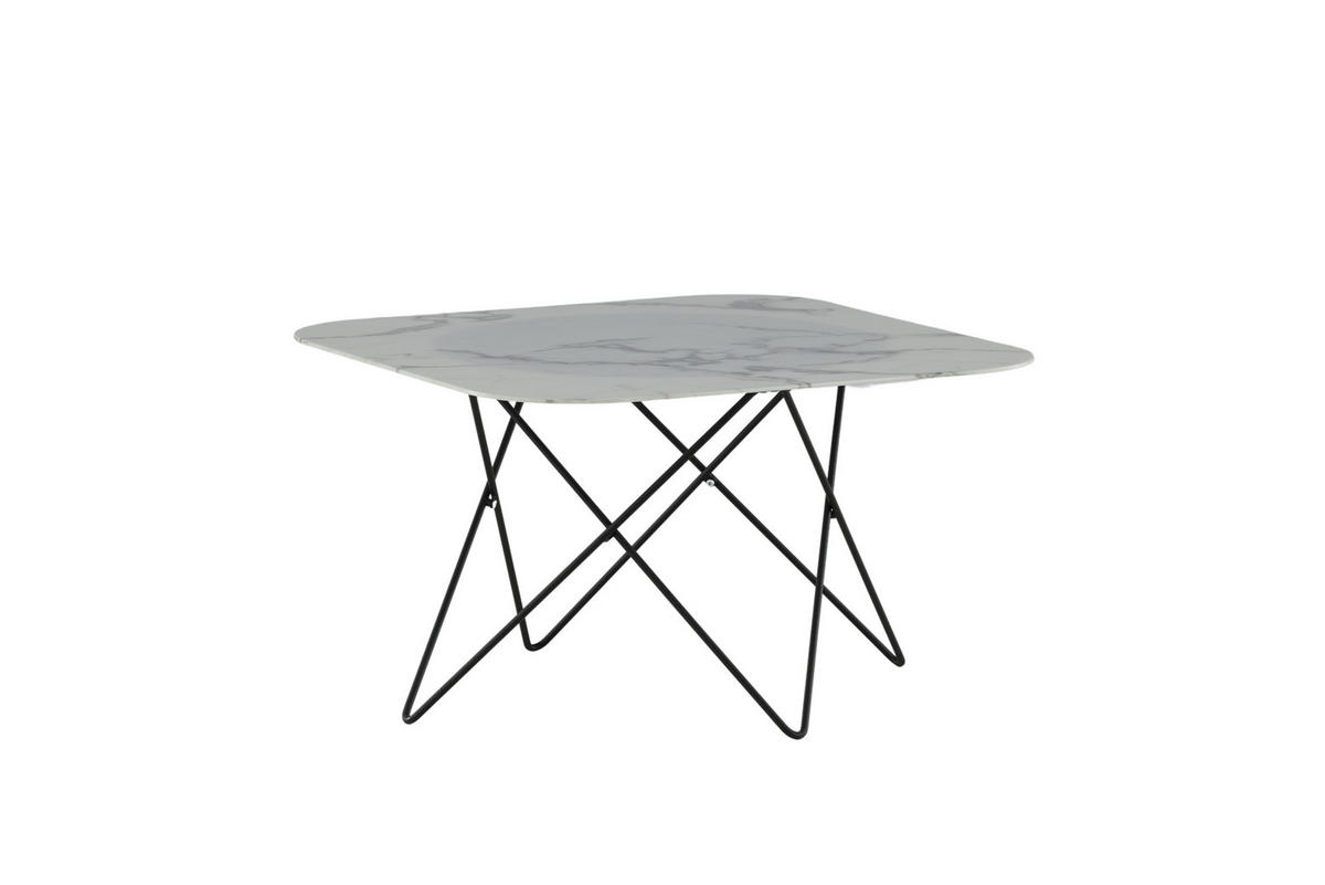 COUCHTISCH 80x80 cm - Weiß, Holzwerkstoff (80/80/50cm) - ebuy24