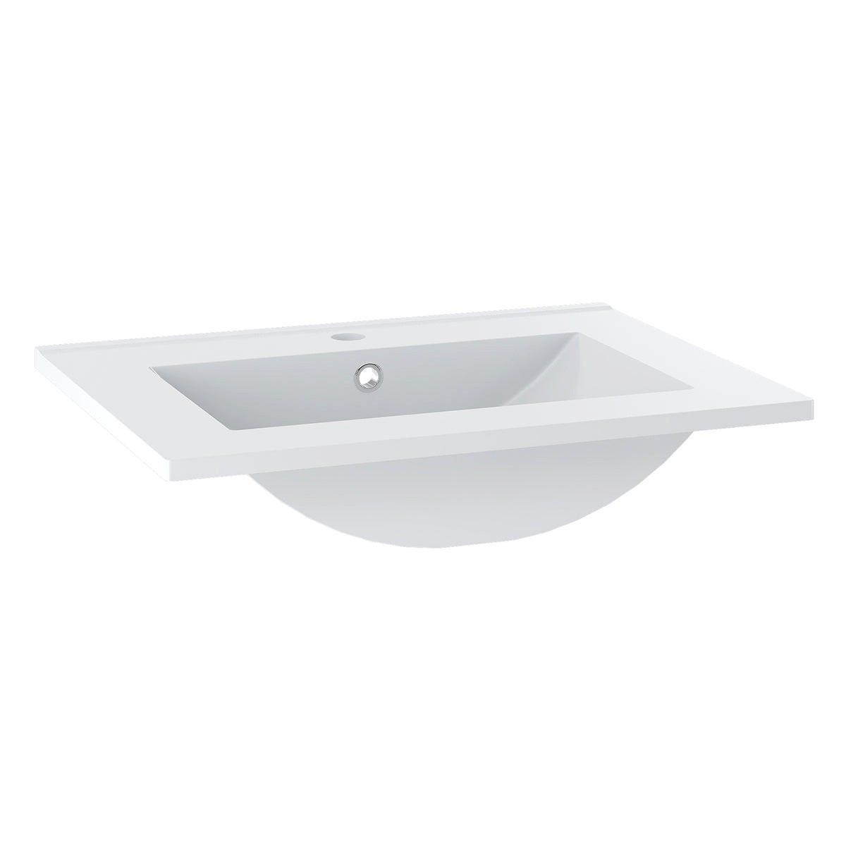 UMIVAONIK 60cm Daria Bijeli - bijela, drvni materijal (60/84/45.8cm) - Petits-meubles