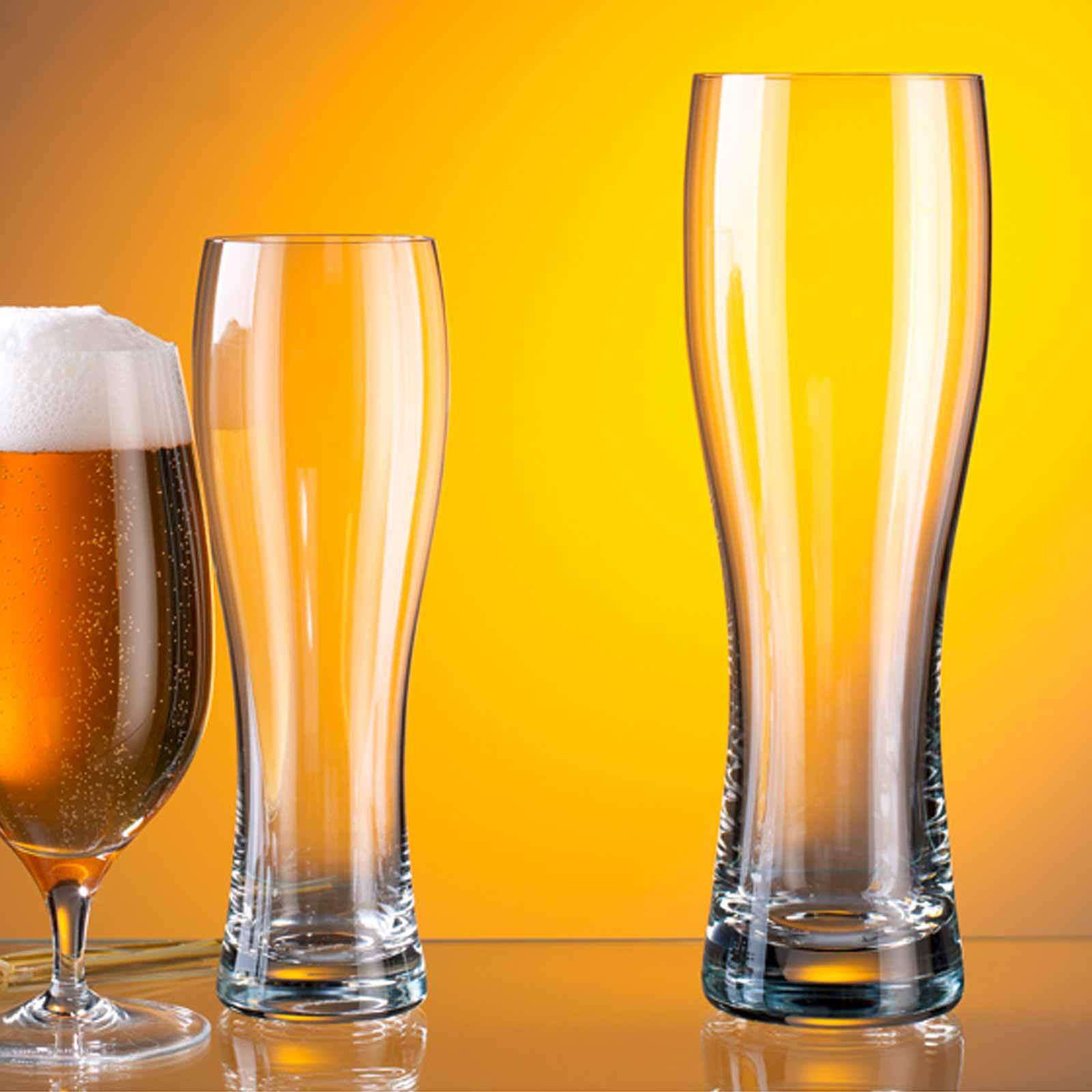 WEIZENBIERGLAS Purismo Beer transparent 500 ml - Transparent, Glas (0.5L) - Villeroy & Boch