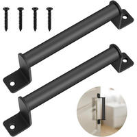 MÖBELGRIFF Schwarz 2er-Set - Schwarz, Metall (1.5/3/22.9cm)