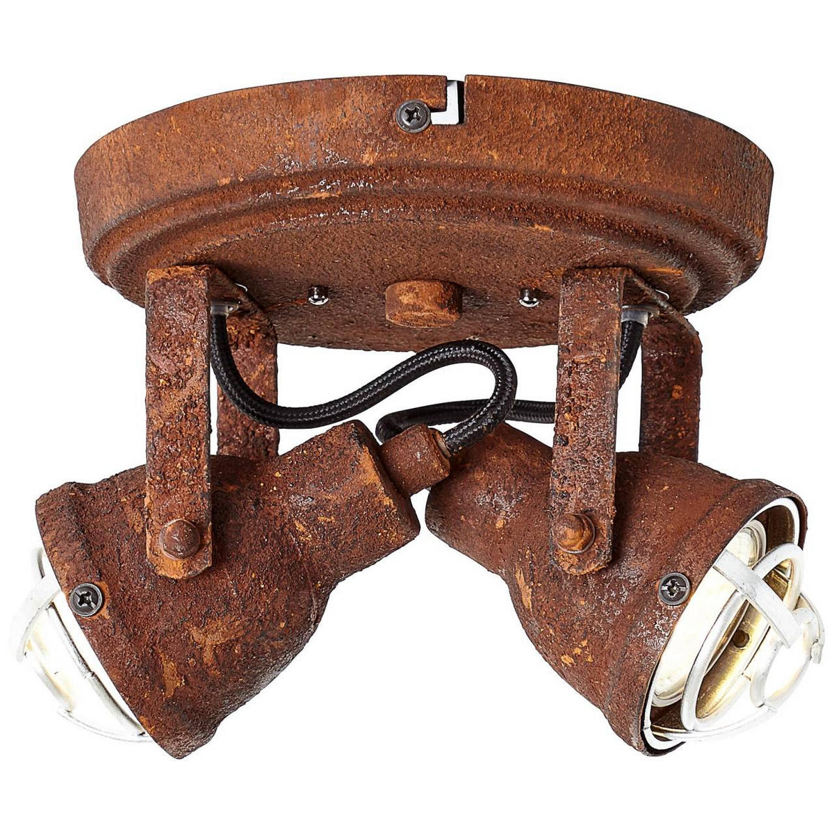 SPOTRONDELL Bente 26310/60 - Rostfarben, Metall (16.5/16.5/13.5cm) - Brilliant