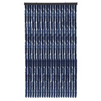 FLAUSCHVORHANG Insektenschutz Unistreifen Blau 90x200 cm - Blau, Kunststoff (90/2/200cm) - Arsvita