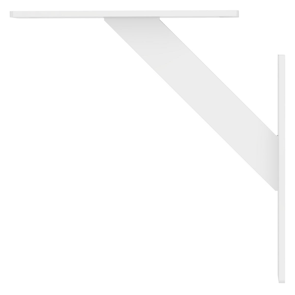 REGALHALTERUNGEN - Weiß, Metall (18/3/18cm) - ML-DESIGN