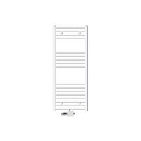 BADHEIZKÖRPER Sahara 500x1200 mm Weiß gerade mit Ventil Universal - Weiß, Metall (50/120/3cm) - LuxeBath