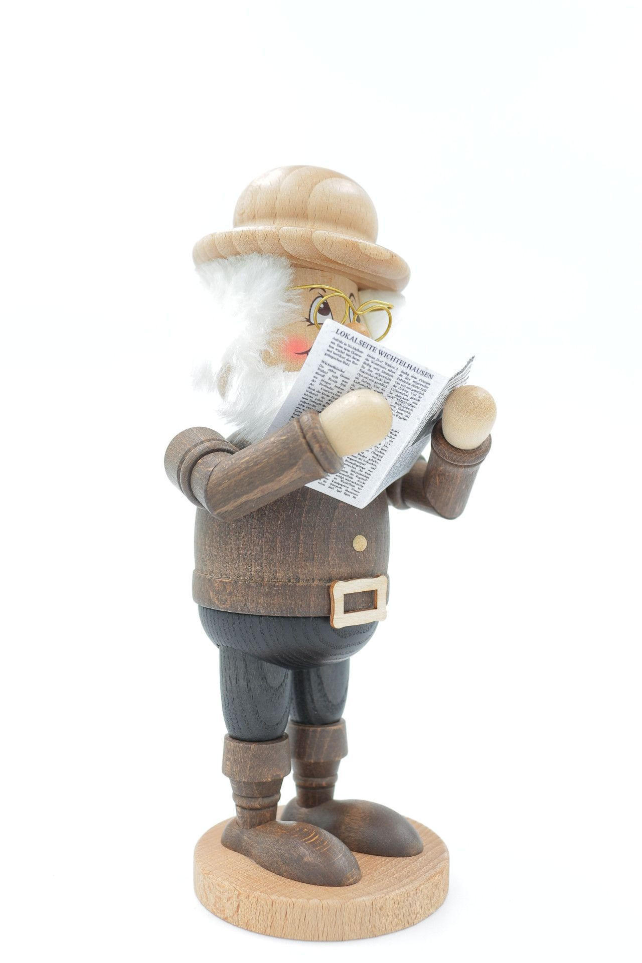 RAUCHFIGUR Wichtel Opa 23 cm - Multicolor, Holz (11/23/0.1cm)