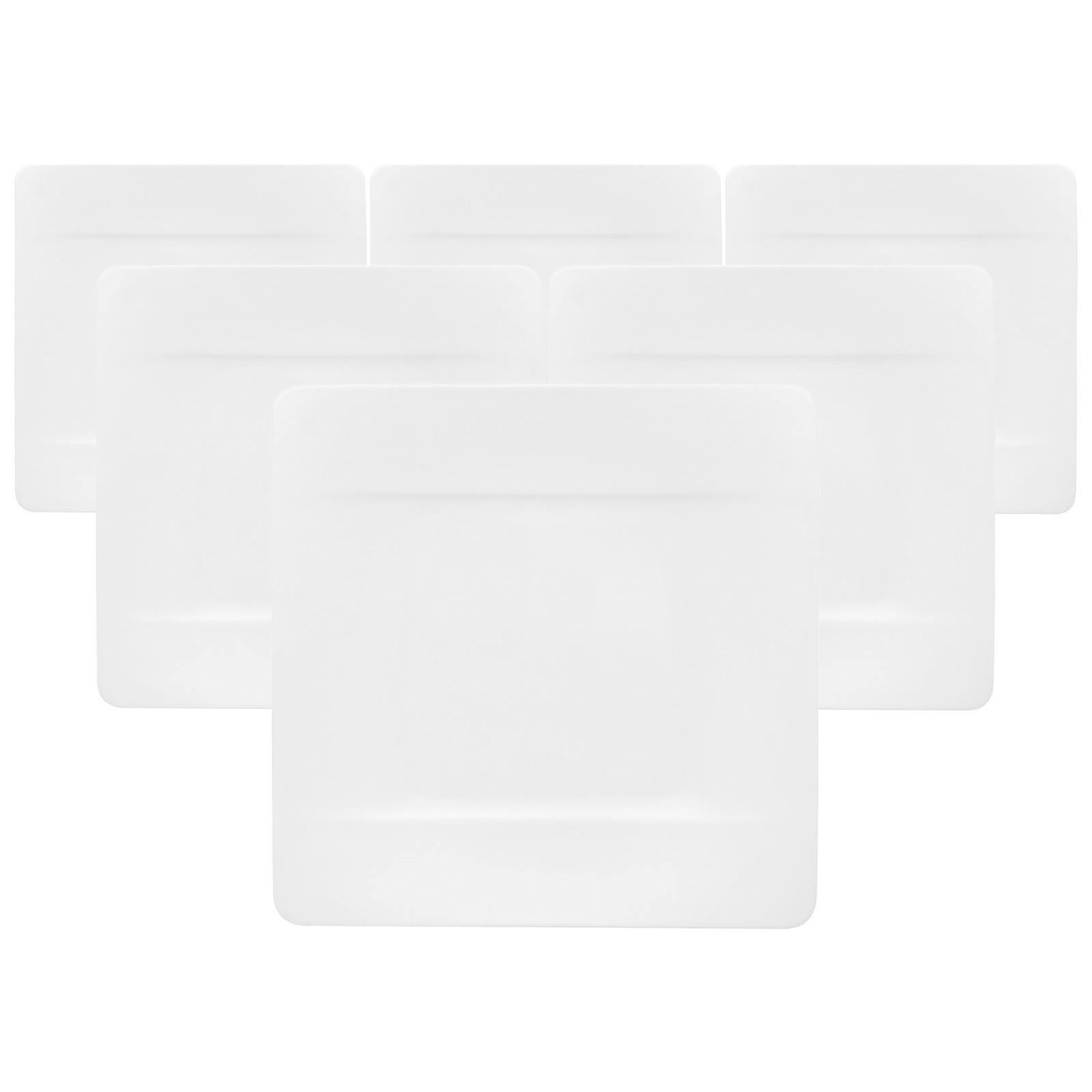 FRÜHSTÜCKSTELLER Modern Grace weiß 23 x 23 cm 6er Set - Weiß, Keramik (22.7cm) - Villeroy & Boch