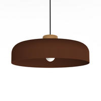 HÄNGELEUCHTE - Dunkelbraun, Metall (40/40/10cm) - Lumicom