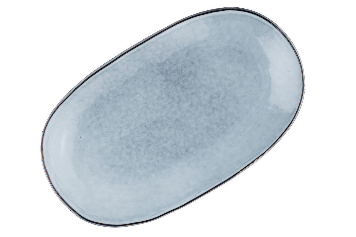 SERVIERPLATTEN Cloud - 3er-Set - Sturmgrau - Grau, Keramik (1/1/1cm) - Björn