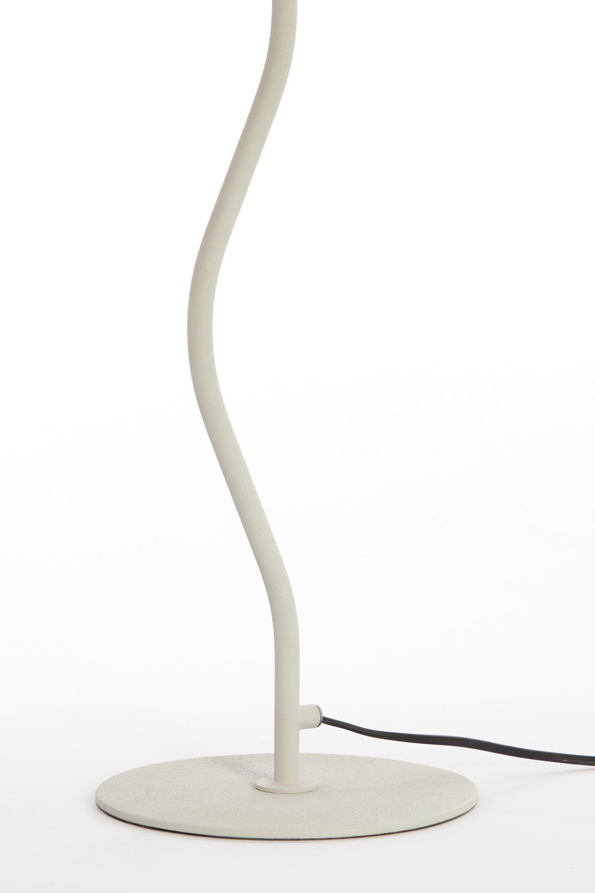 TISCHLAMPE Elimo Weiß Ø25/67 cm - Weiß, Metall (25/25/67cm) - Light & Living