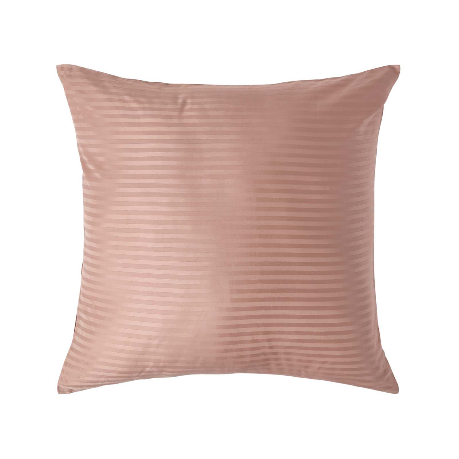 KISSENBEZUG Damast, Ägyptische Baumwolle, Fadendichte 330 - Taupe, Textil (80/80cm) - Homescapes