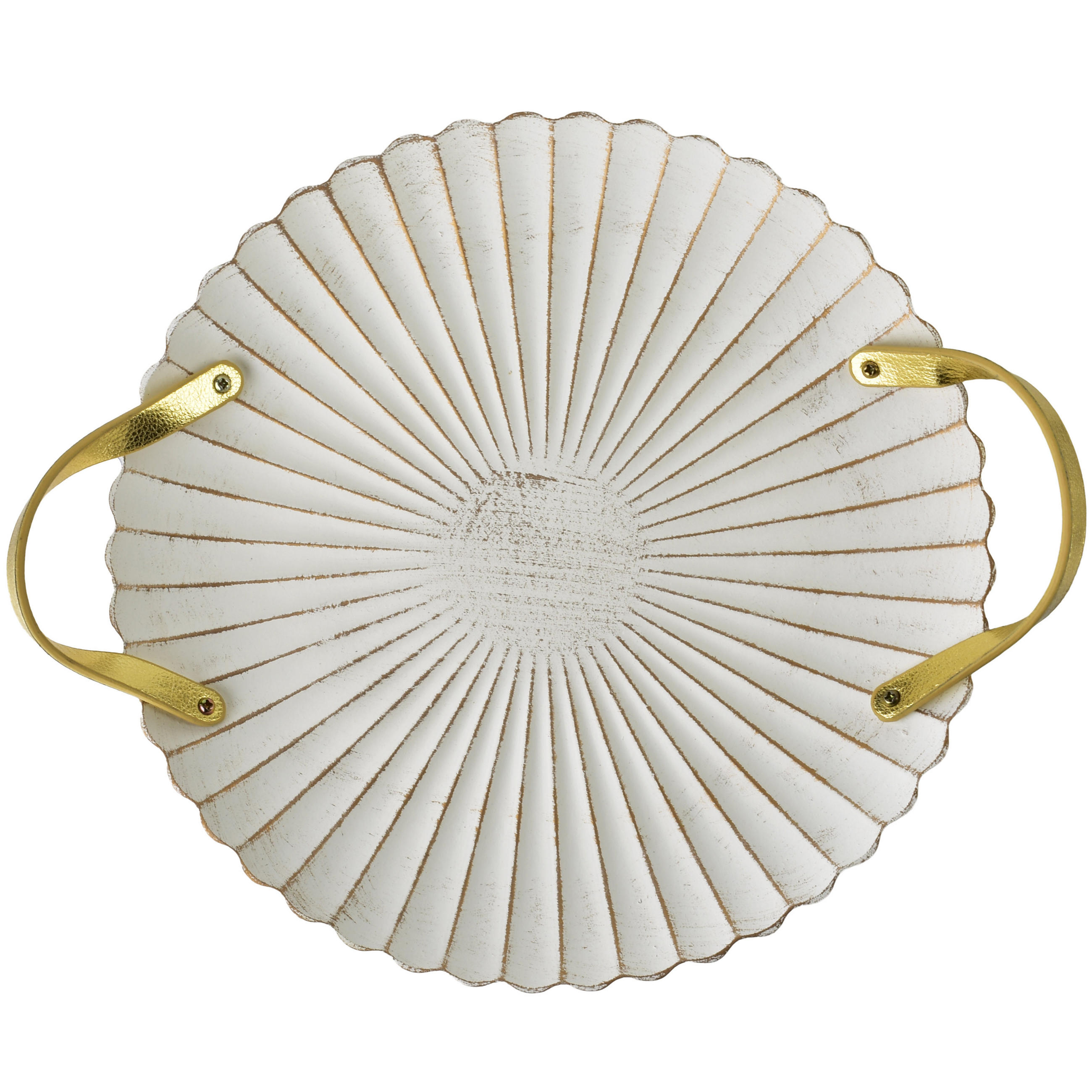 TABLETT Daz Natur 31.5/37/3 cm Holz - Weiß, Holz (37/3cm) - Mondex