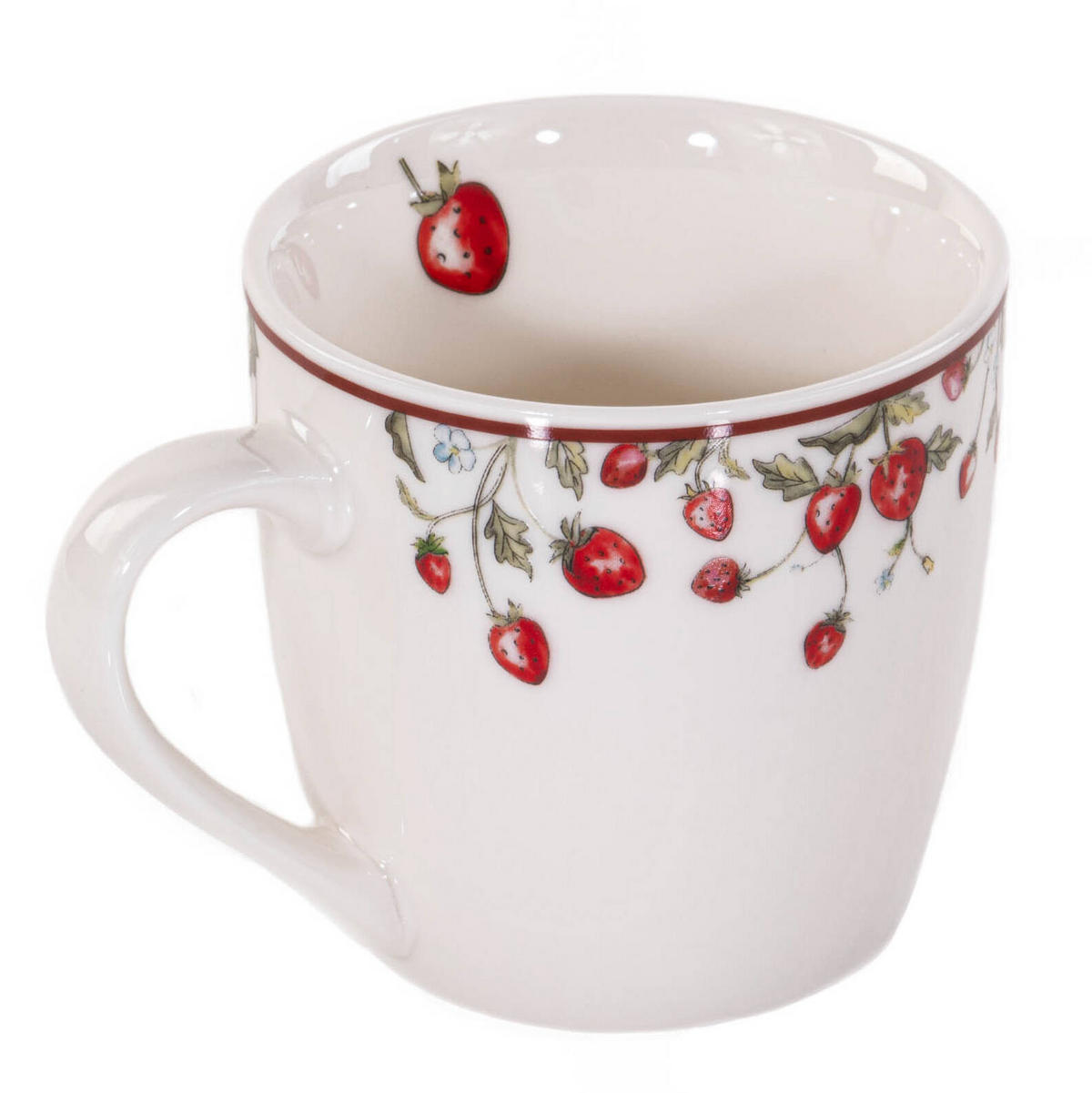 TEETASSE Emily 250 ml - Weiß, Keramik (12L) - Boltze Home