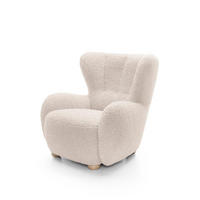 SESSEL CIRO Beige 88x100x91 cm - Beige, Textil (88/91/100cm) - FURNLUX