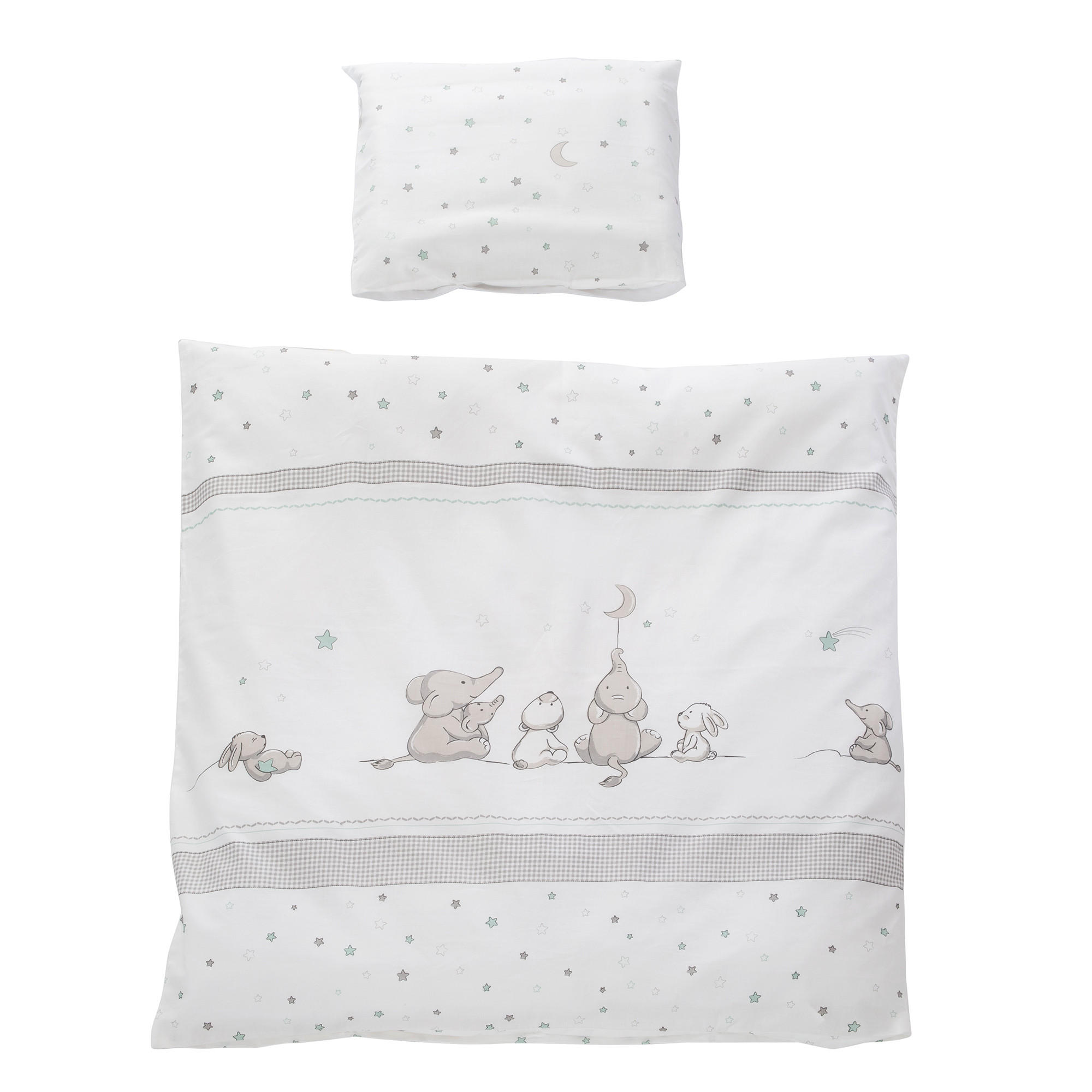 KINDERBETTWÄSCHE Sternenzauber 80 x 80 cm - Taupe, Textil (80/80cm) - Roba