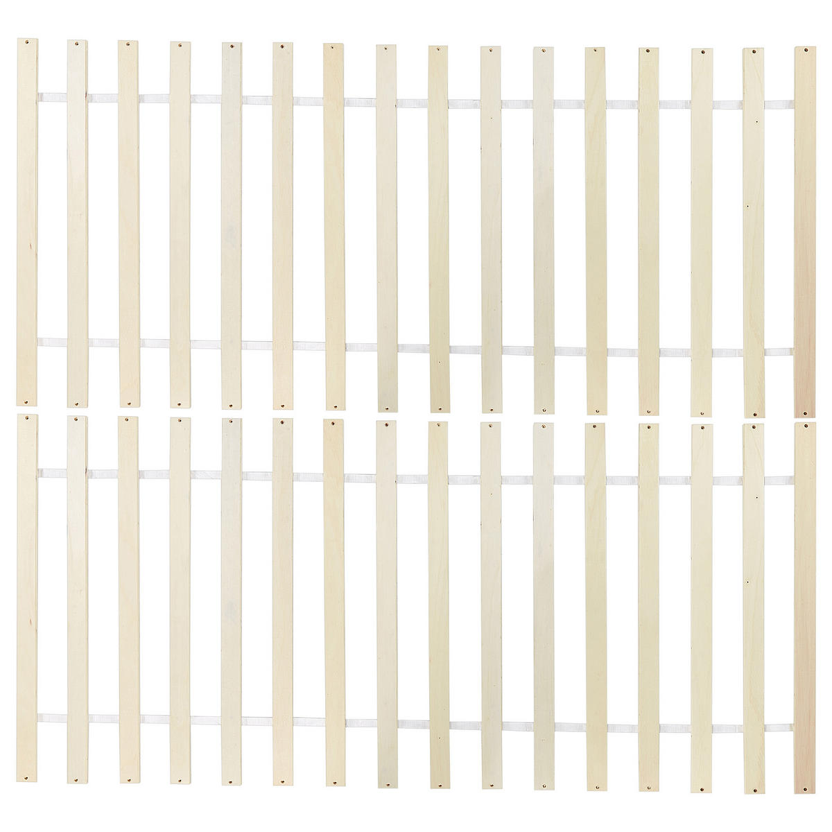 BETT mit Lattenrost 140/200 Kiefernholz Weiß Sabran - Weiß, Holz (140/200cm) - Beliani