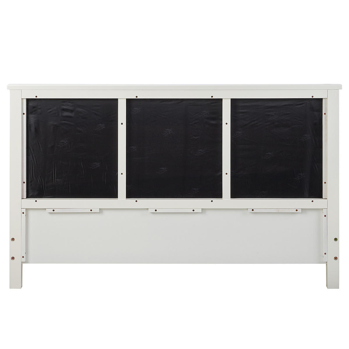 BETTGESTELL - Kiefer massiv / MDF - Weiß, Holz/Holzwerkstoff (160/200cm) - home24