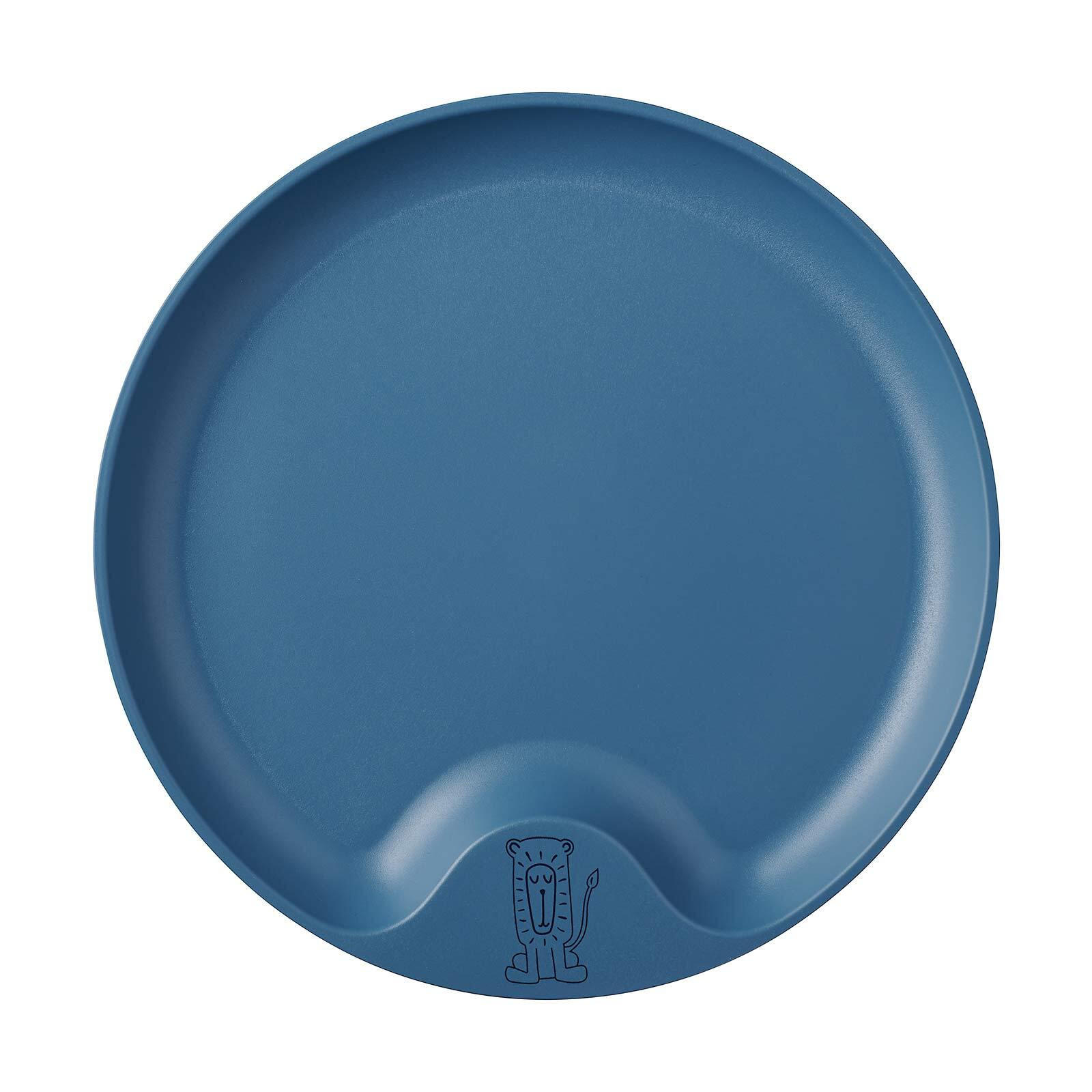 KINDERTELLER Mio deep blue ø 22 cm - Dunkelblau, Kunststoff (22/2/22cm) - Mepal