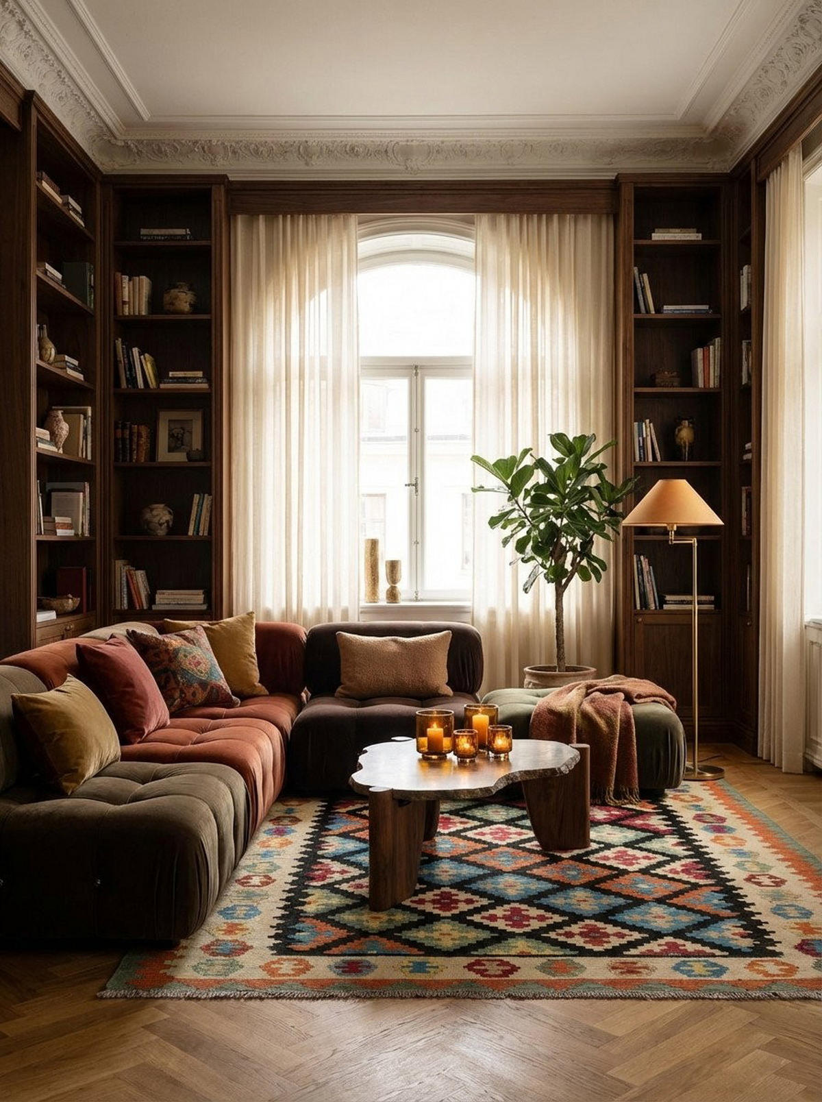 HANDWEBTEPPICH Kelim Gashgai Schwarz 194/157 cm Schurwolle - Schwarz, Textil (157/194cm) - Looma