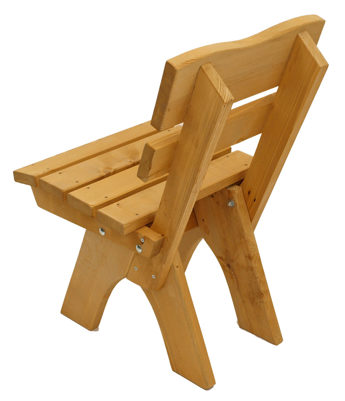 GARTENSTUHL Drieburg aus Kiefer massiv - Braun, Holz (50/82/60cm) - TPFGarden