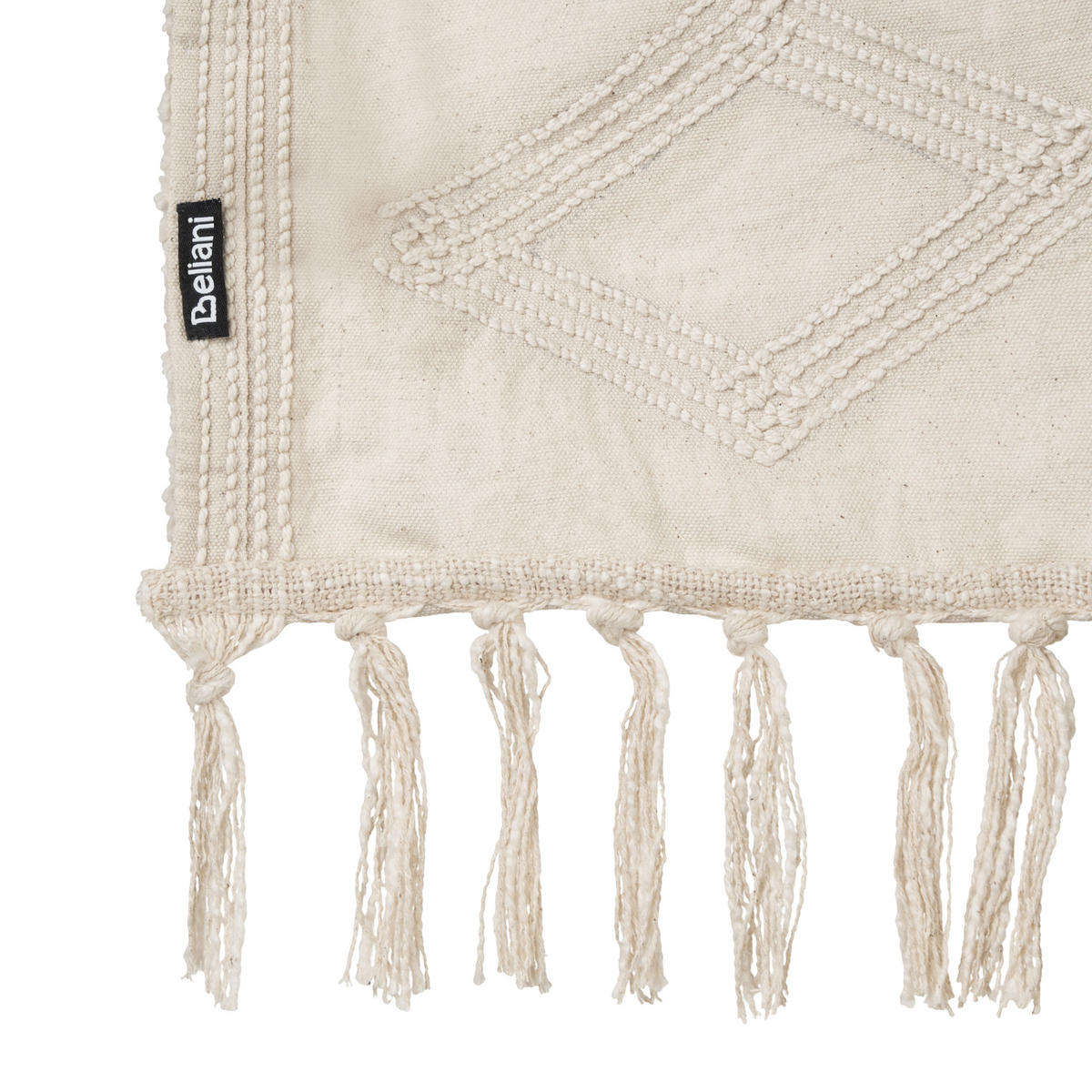 PŘIKRÝVKA Bavlna 190/190 cm Béžová Chack - béžová, textil (190/190cm) - Beliani
