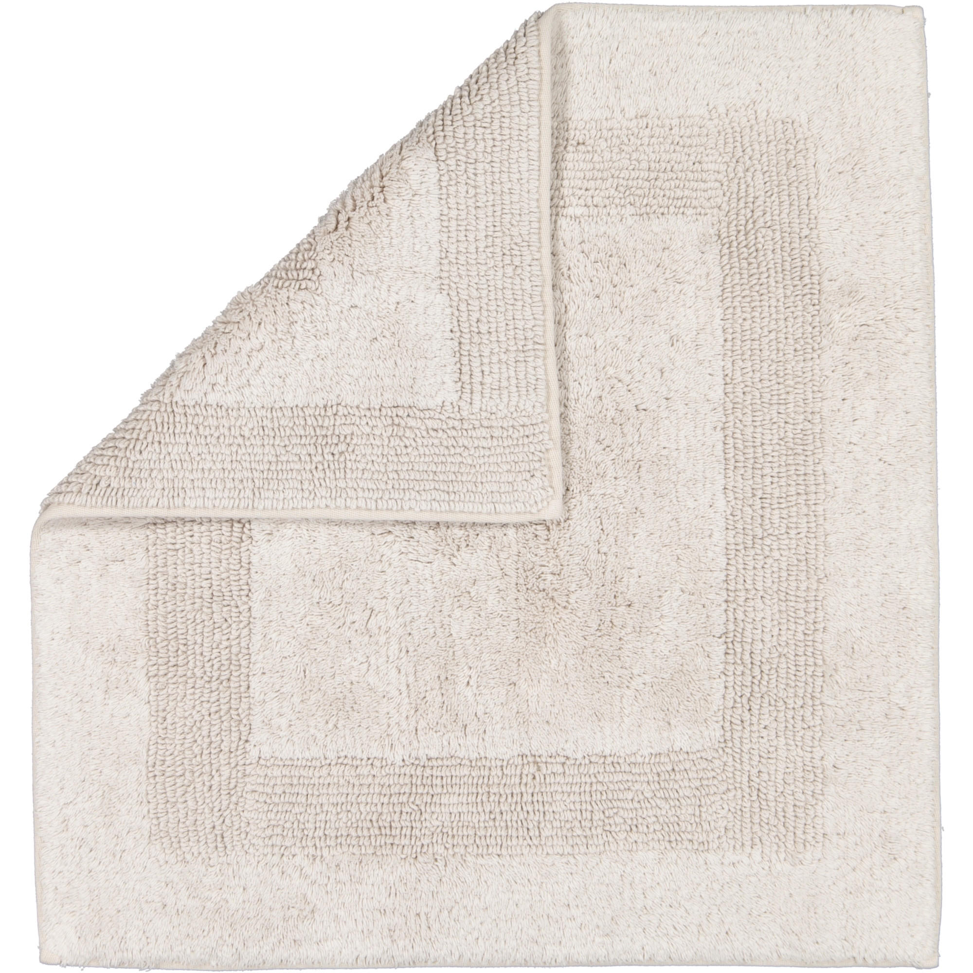 BADTEPPICH LUXUS 1000 TRAVERTIN - 366 - Beige, Textil (60/60cm) - Cawoe