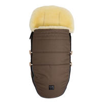 LAMMFELL-FUSSSACK Love the Nature, caribou - Braun, Fell (44/95cm) - Kaiserbaby