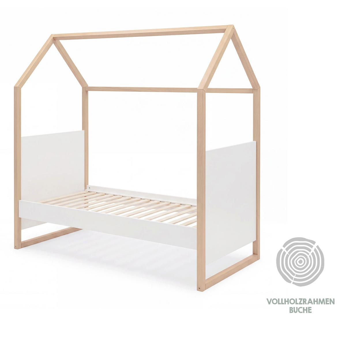 HÁZIKÓÁGY Noah 70 x 140 cm - tölgyfa/fehér, faalapú anyag/fa (70/140cm) - Roba