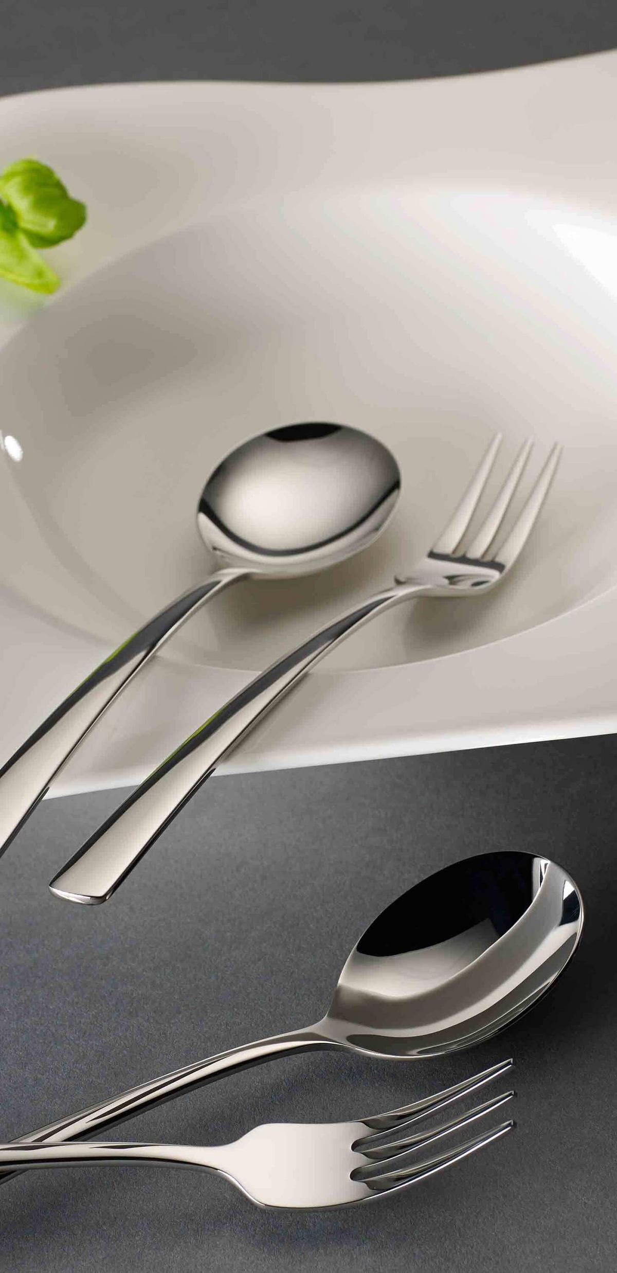 KUCHENGABELN Daily Line silber - Silberfarben, Metall - Villeroy & Boch