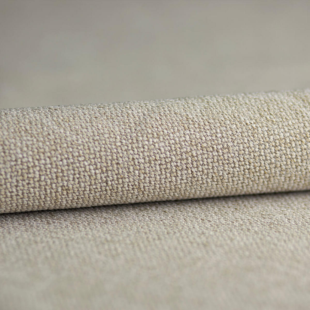 POLSTERBETT Hush mit Stauraum 140/200 cm Hellbeige im Megan Stoff - Sandfarben/Schwarz, Holz/Holzwerkstoff (140/200cm) - AltaBeds