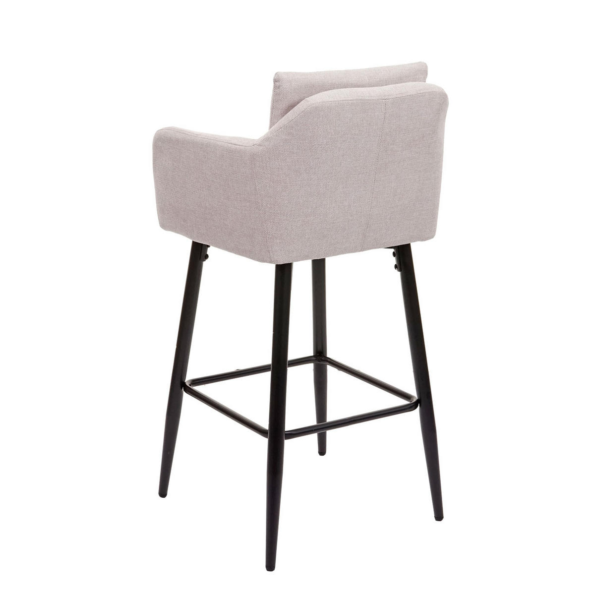 BARHOCKER Cremeweiß - Weiß, Textil (54/105/53cm) - Jamb